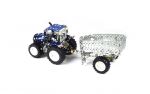 TRONICO 10056 - NEW HOLLAND T4 with trailer - 1 32 (744 cze2
